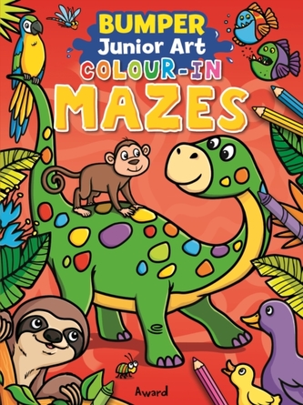 Bumper Colour-in Mazes