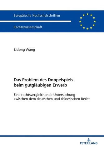 Das Problem des Doppelspiels beim gutglaeubigen Erwerb