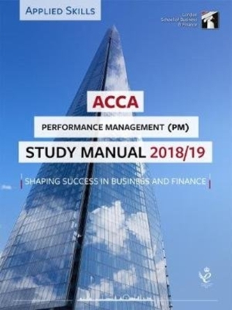 ACCA Performance Management Study Manual 2018-19