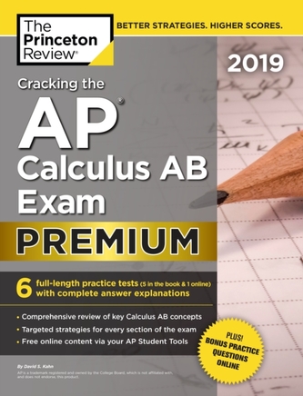 Cracking the AP Calculus AB Exam 2019
