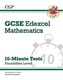 New Grade 9-1 GCSE Maths Edexcel 10-Minute Tests - Foundation (includes Answers)