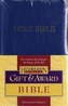 KJV Gift and Award Bible - Blue