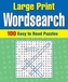 Large Print Wordsearch