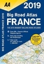 AA Big Road Atlas France 2019