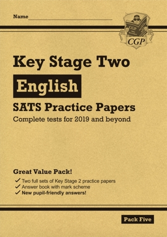 New KS2 English SATS Practice Papers: Pack 5 (for the tests in 2019)