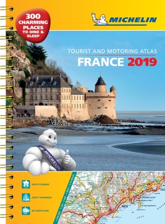 France 2019 - A3 Tourist & Motoring Atlas