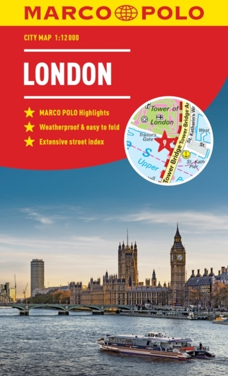 London Marco Polo City Map 2018