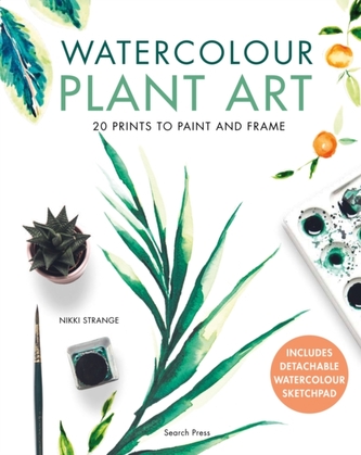 Watercolour Plant Art