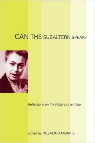 Can the Subaltern Speak?