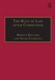 The Rule of Law after Communism