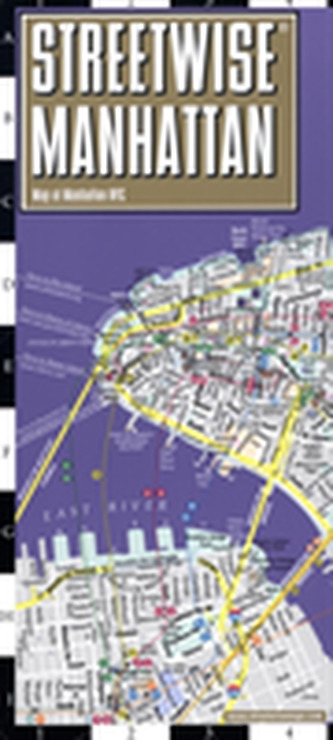 Streetwise Manhattan Map - Laminated City Center Street Map of Manhattan, New York