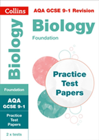 AQA GCSE 9-1 Biology Foundation Practice Test Papers