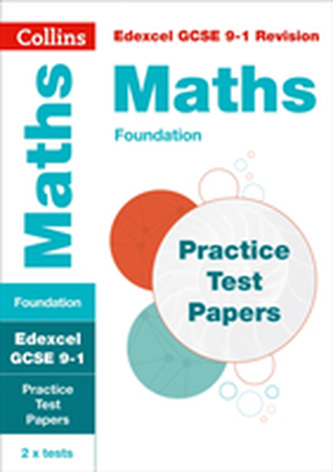 Edexcel GCSE 9-1 Maths Foundation Practice Test Papers