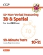 New 11+ CEM 10-Minute Tests: Non-Verbal Reasoning 3D & Spatial - Ages 10-11 Book 1 (with Online Ed)