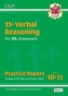 New 11+ GL Verbal Reasoning Practice Papers: Ages 10-11 - Pack 2 (with Parents' Guide & Online Ed)