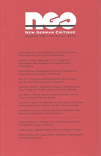 Nazi-Looted Art and Its Legacies