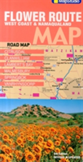 Flower route West Coast & Namaqualand road map