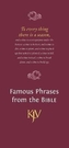 Famous Phrases from the Bible (KJV)