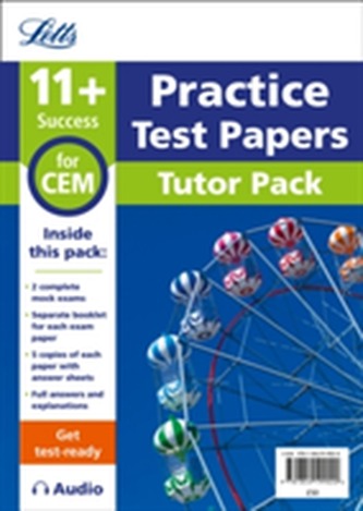 11+ Mock Test Papers Tutor Pack for CEM Inc Audio Download