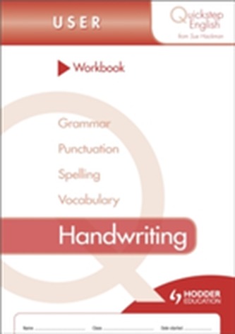 Quickstep English Workbook Handwriting User Stage