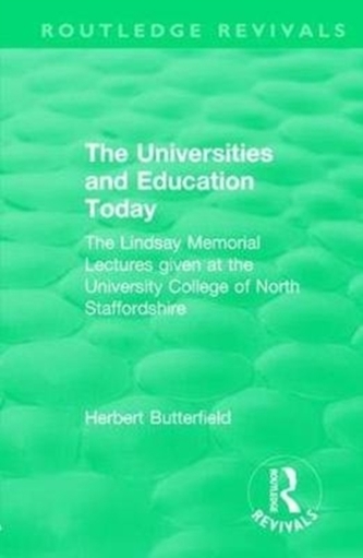 : The Universities and Education Today (1962)