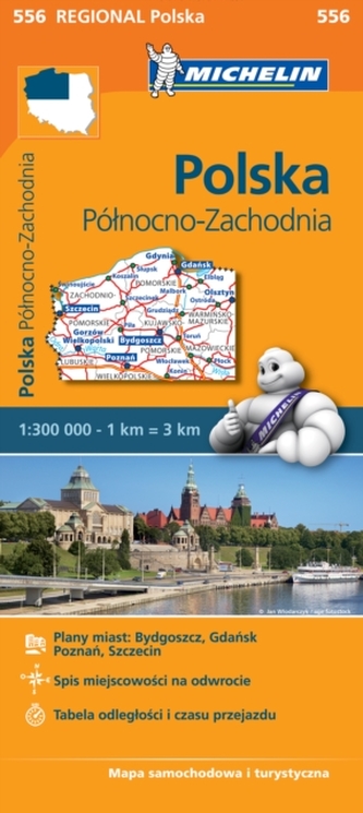 Poland North West - Michelin Regional Map 556
