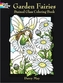 Garden Fairies Stained Glass Coloring Book