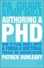 Authoring a PhD