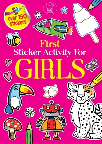 First Sticker Activity for Girls