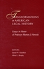 Transformations in American Legal History