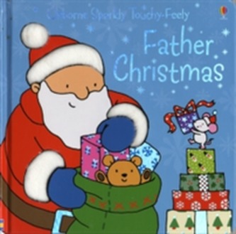 Father Christmas Sparkly Touchy-Feely