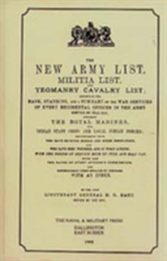 Hart's Annual Army List for 1895