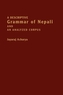 A Descriptive Grammar of Nepali and an Analyzed Corpus