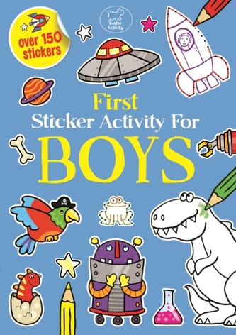 First Sticker Activity For Boys