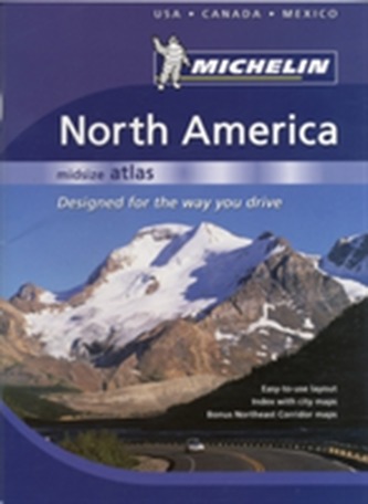 North America Mid Size Atlas - Tourist & Motoring Atlas