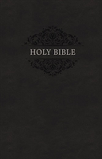 KJV, Holy Bible, Soft Touch Edition, Leathersoft, Black, Comfort Print
