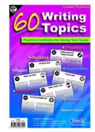 60 Writing Topics Lower