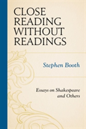 Close Reading without Readings