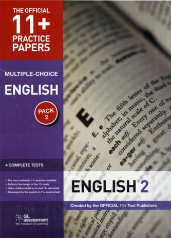11+ Practice Papers English Pack 2 (Multiple Choice)