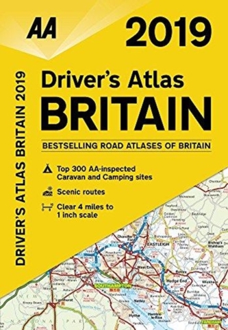 AA Driver's Atlas Britain 2019
