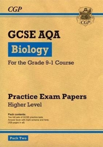 New Grade 9-1 GCSE Biology AQA Practice Papers: Higher Pack 2