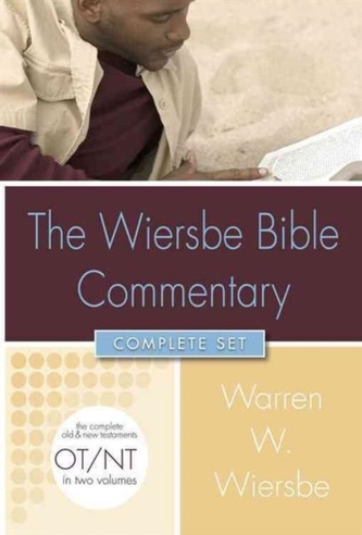Wiersbe Bible Commentary 2 Vol Set W/CD ROM