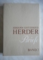 Johann Gottfried Herder. Briefe.