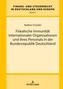 Fiskalische Immunitaet internationaler Organisationen und ihres Personals in der Bundesrepublik Deutschland