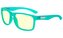 GUNNAR kancelářske/herní brýle INTERCEPT POP EMERALD GREEN * jantarová skla * BLF 65 * GUNNAR focus