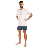 Pánské pyžamo Gino vícebarevné (79172-LGBDZM) 3XL