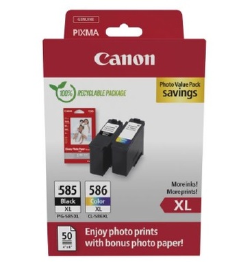 Canon cartridge PG-585XL CL-586XL PHOTO VALUE Multipack