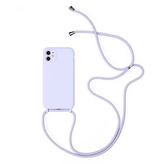 Pouzdro Back Case Strap iPhone 16, Purple