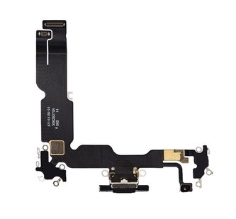 Flex iPhone 15 PLUS nabíjecí konektor black