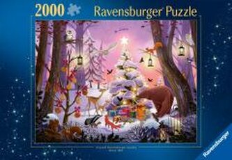 Puzzle 2D: Święta w lesie 2000el Puzzle 2D: Święta w lesie 2000el